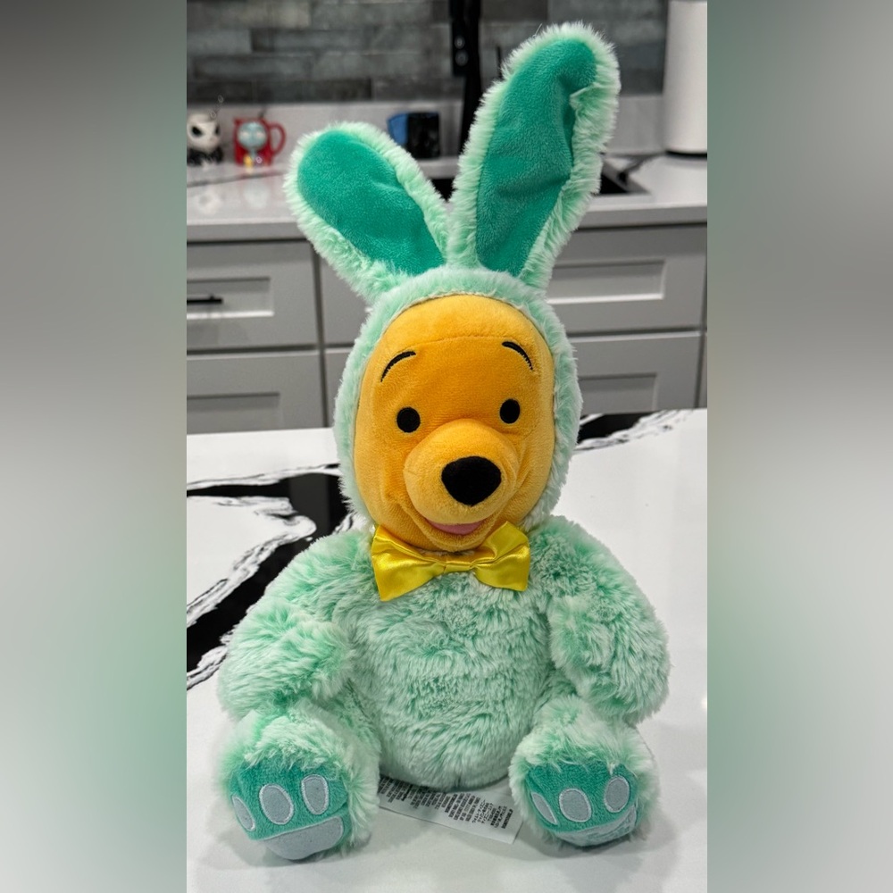 Disney Store 2021 Winnie the Pooh Easter Bunny Plush